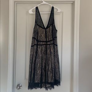 Black and Tan special occasion dress